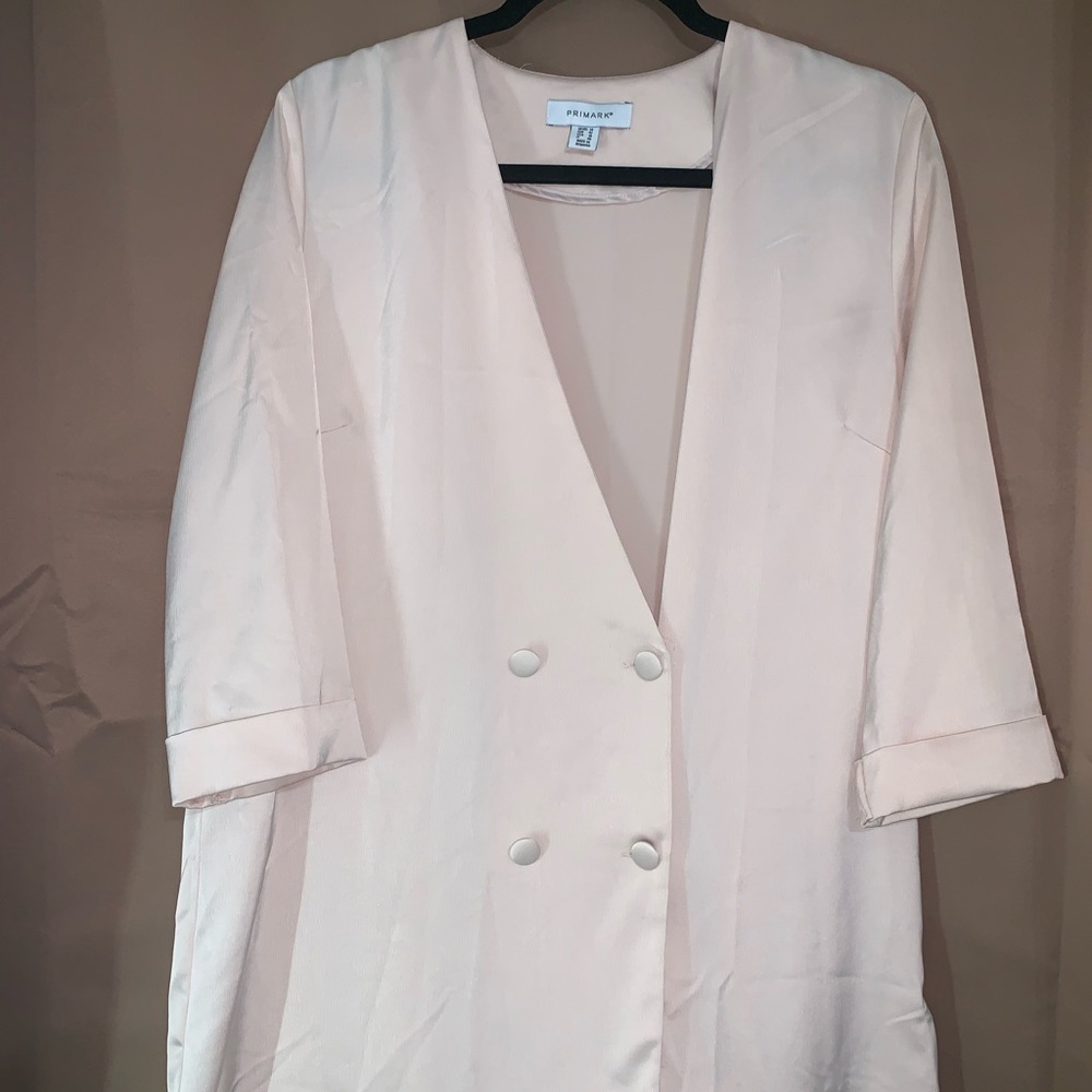 Pink Oversized Blazer